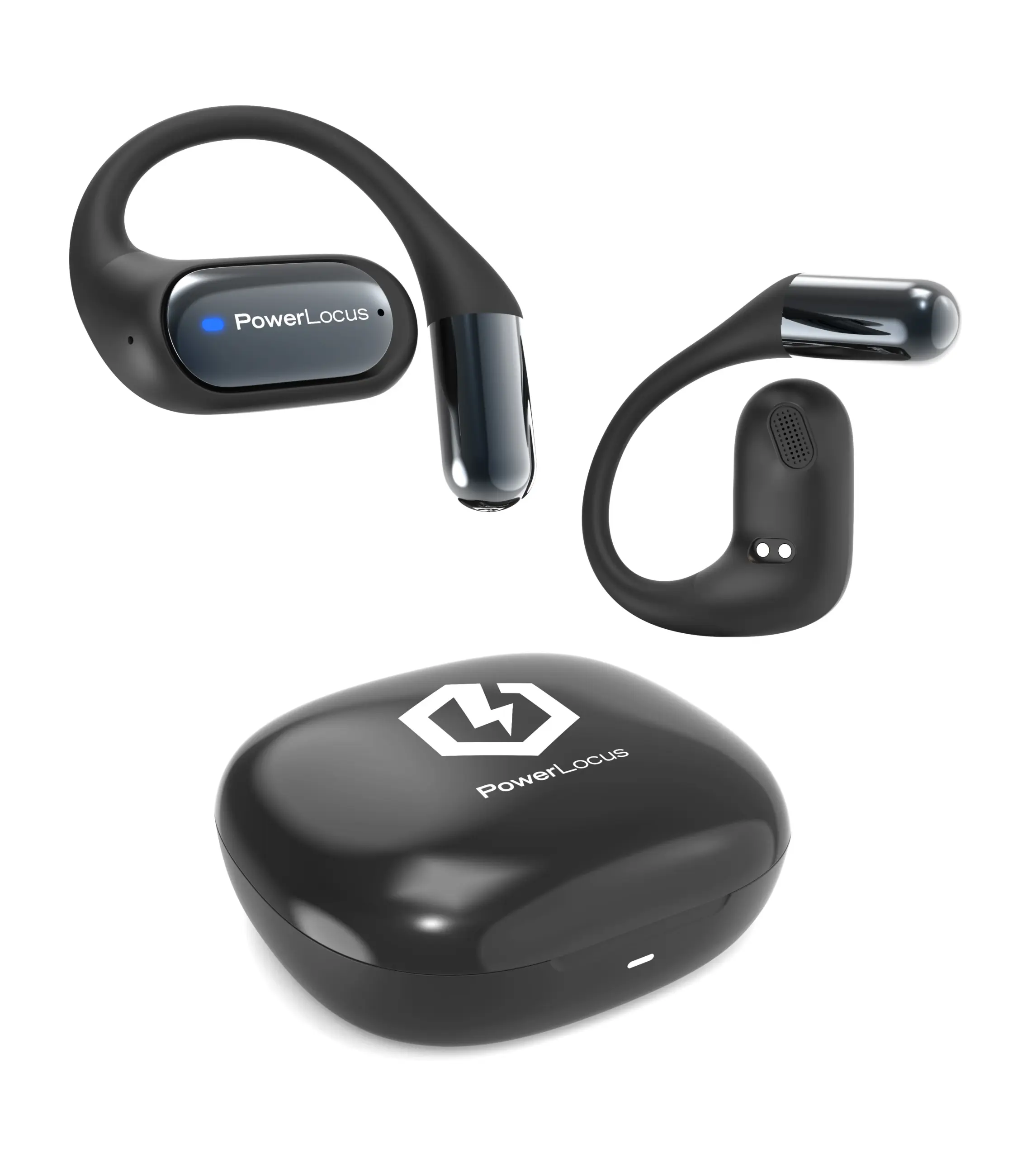 PL_Free_X_01 Безжични слушалки PowerLocus Free X Open Ear - Image 1