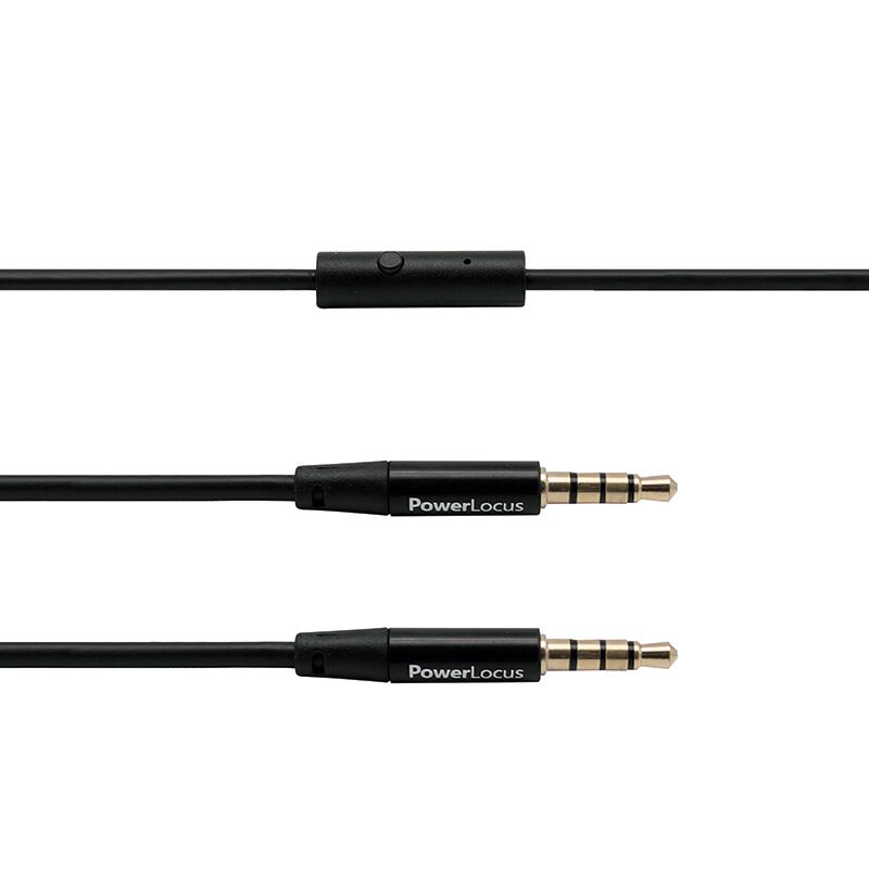 ggh545f 3.5mm Аудио Кабел с Микрофон /черен/ - Image 1